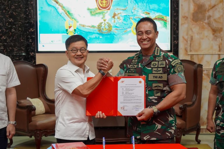 Arwana Ceramics Donates Tiles to the Indonesian National Armed Forces