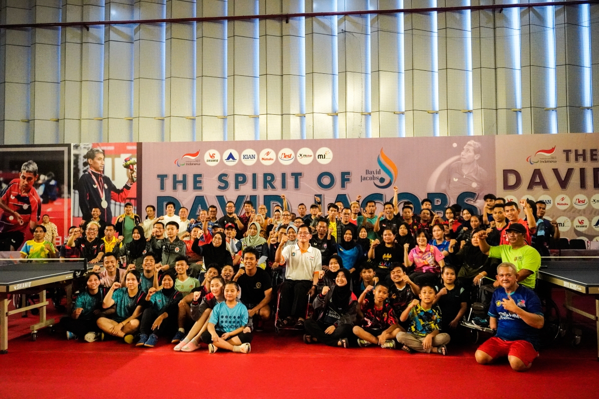 Arwana Ceramics' Arwana Jaya Table Tennis Club participates in tribute tournament to the late David Jacobs